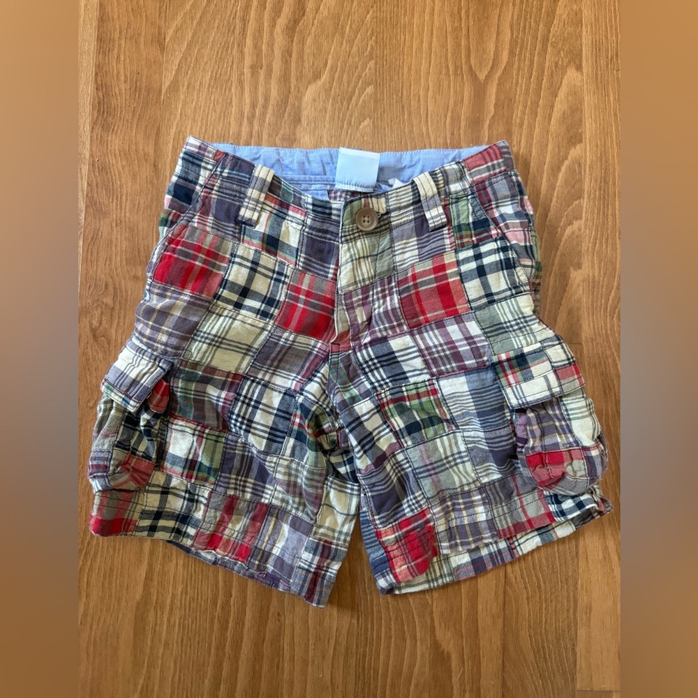 Jcrew Crewcuts Madras Shorts Size 3